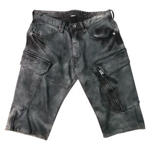 Black decibel jean shorts sz various